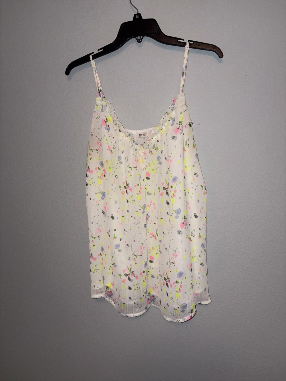 Old Navy Adjustable Spaghetti Straps Top Size XL